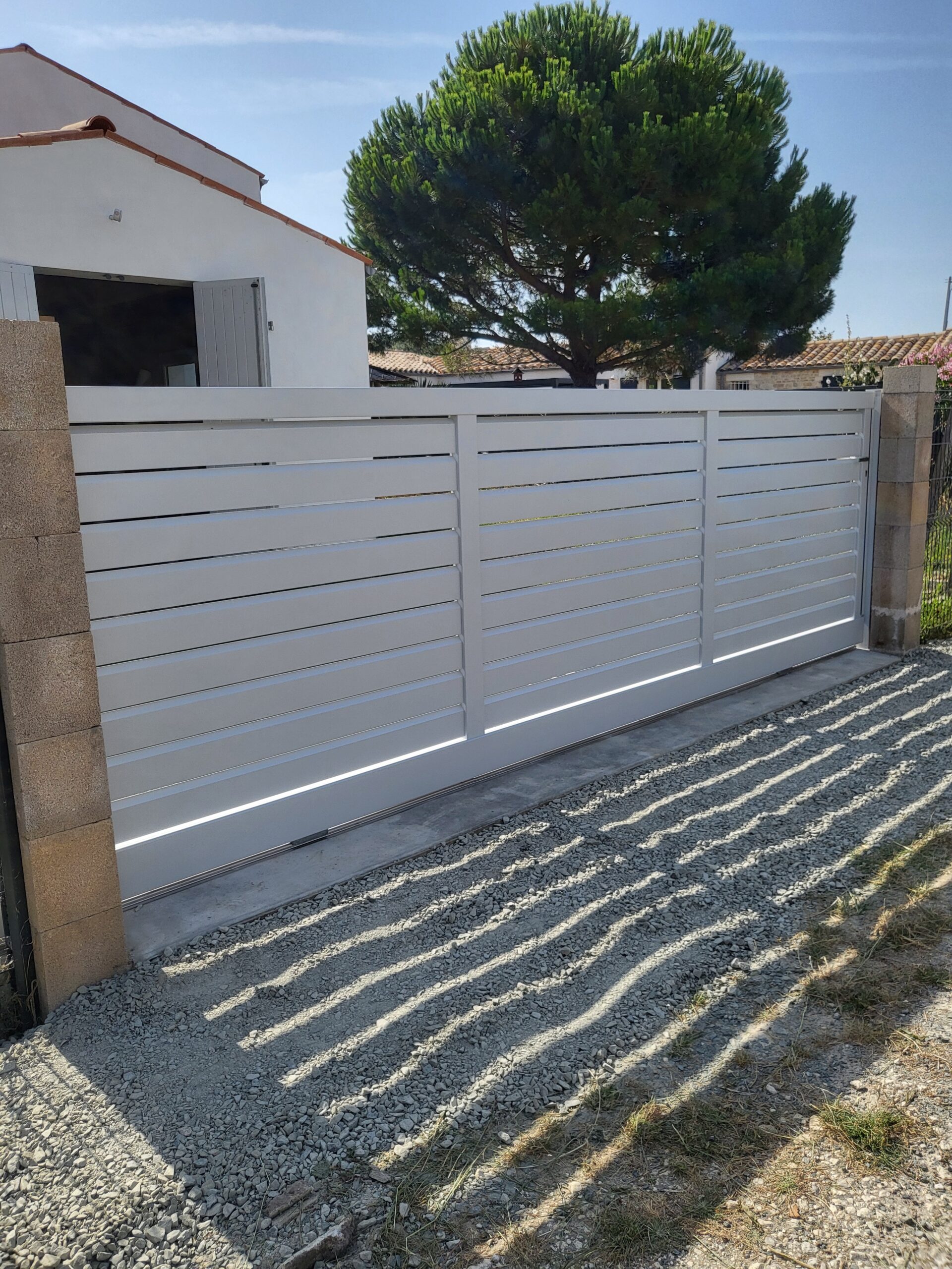 Portail aluminium