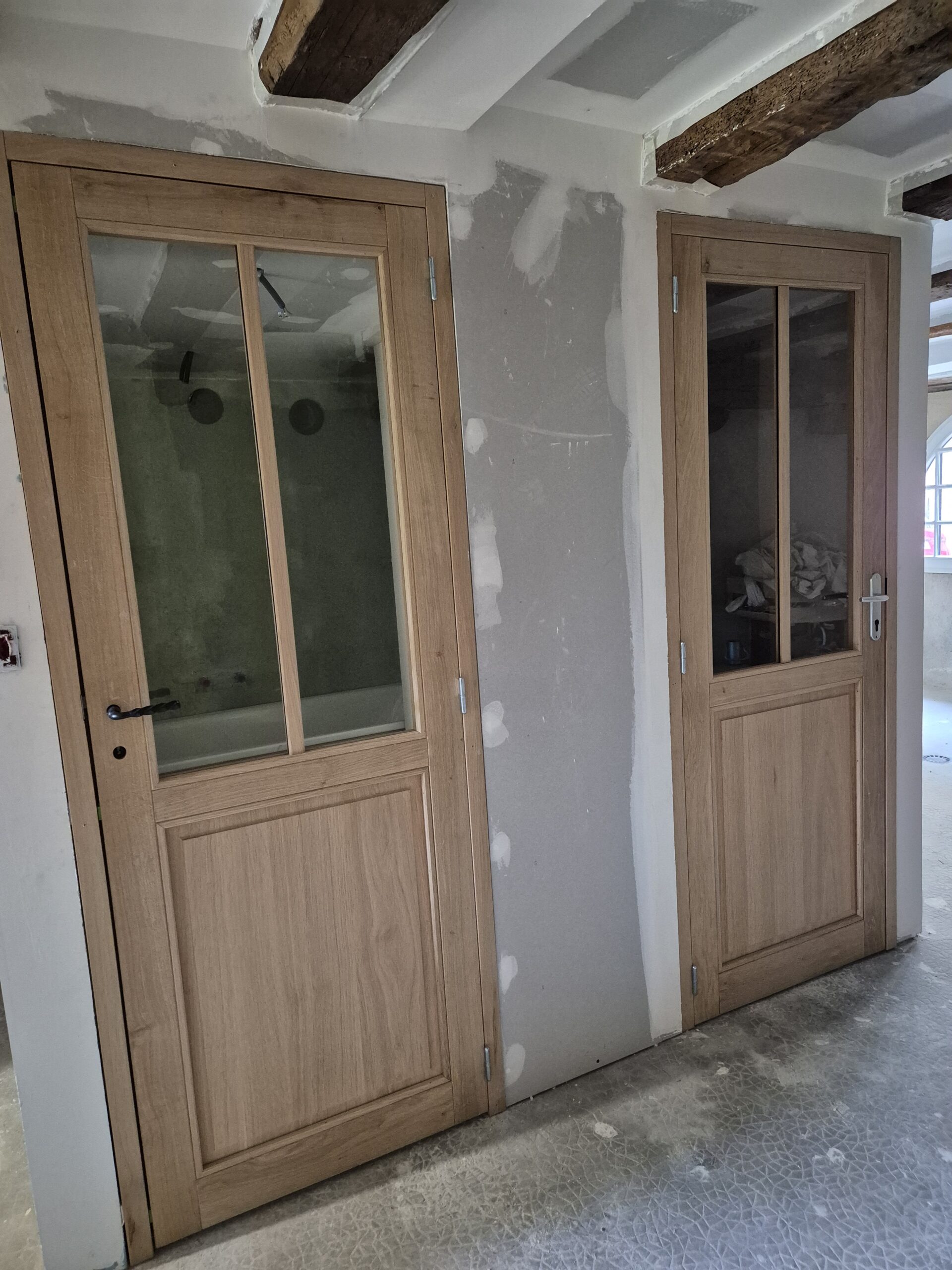 Portes intérieures en chêne