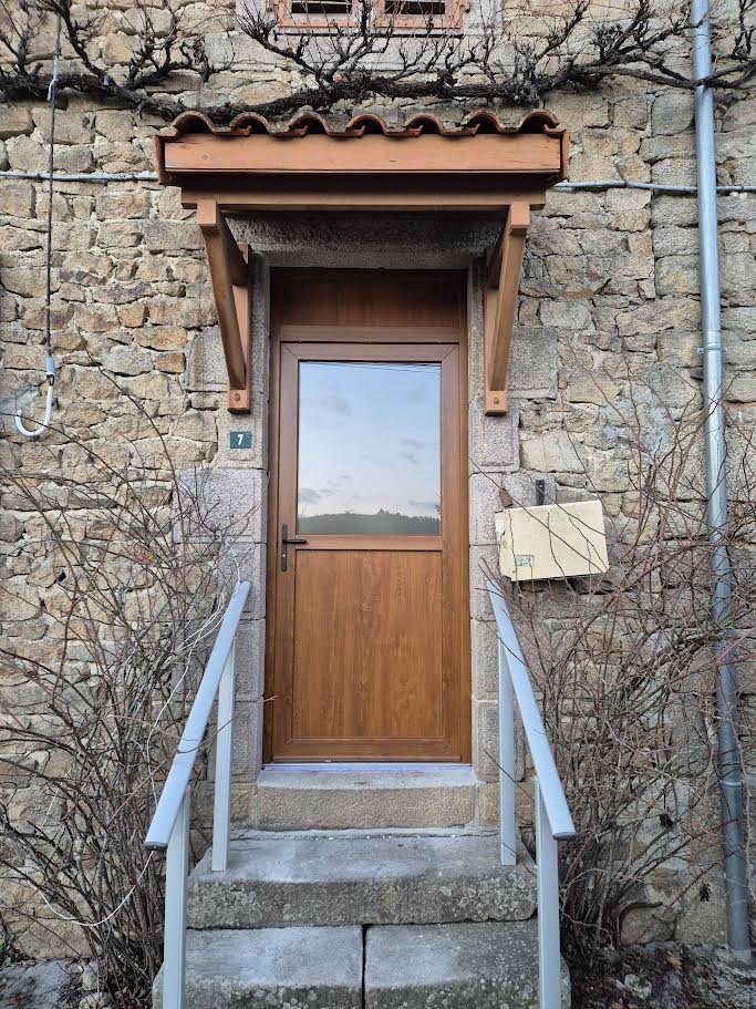 Porte PVC chêne doré